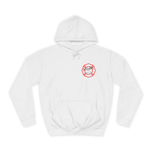 Firefighter Wife Unisex College Hoodie – Stylish Comfort for Celebrating Love & Dedication