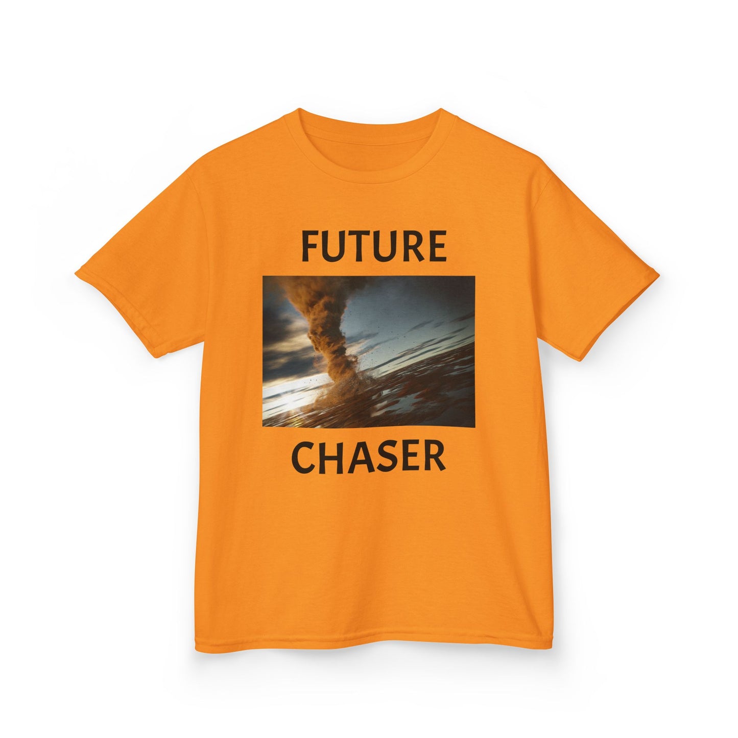 Kids Future Chaser Tornado Tee - Exciting Cotton T-Shirt for Young Adventurers