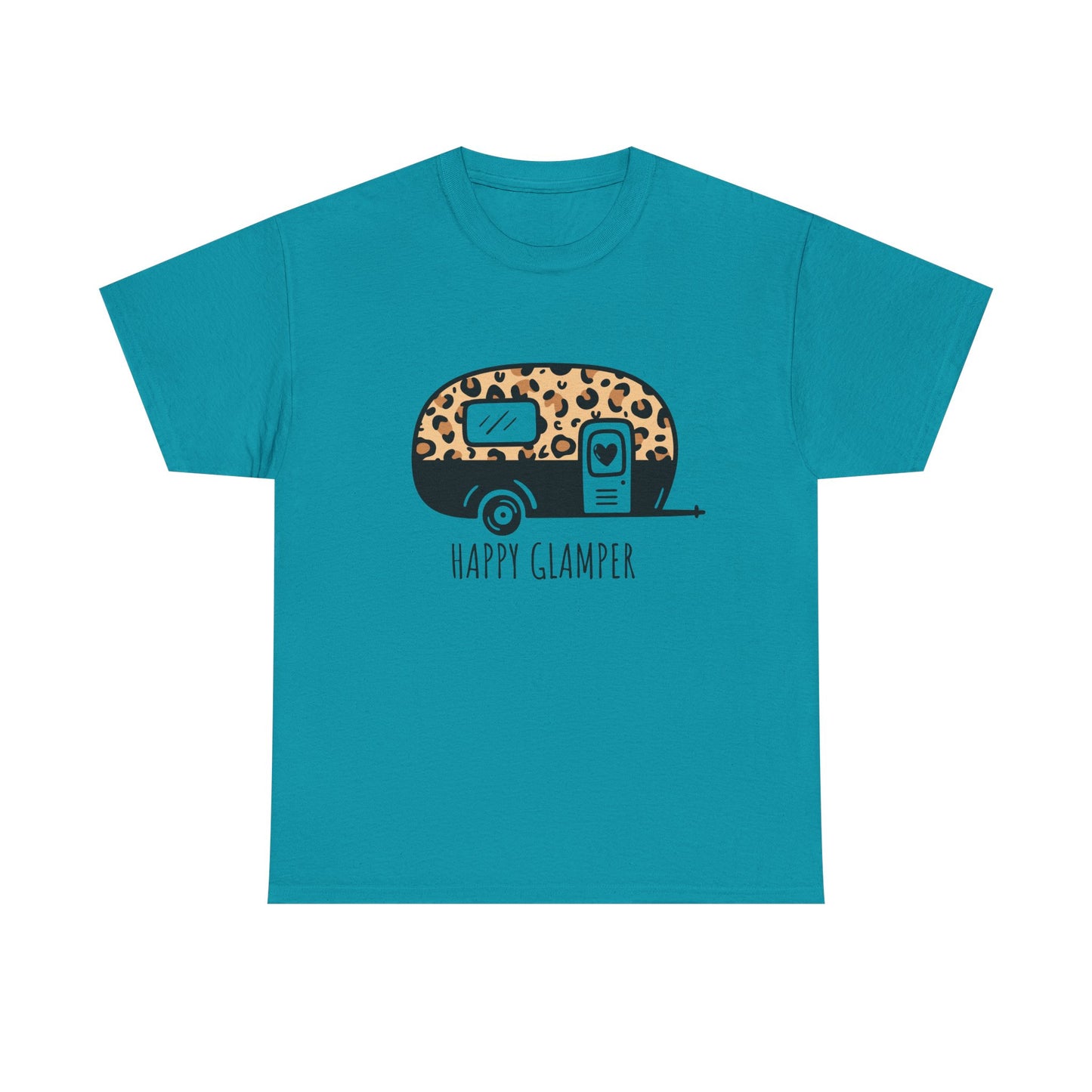 Happy Glamper Unisex Heavy Cotton Tee - Perfect for Camping Lovers