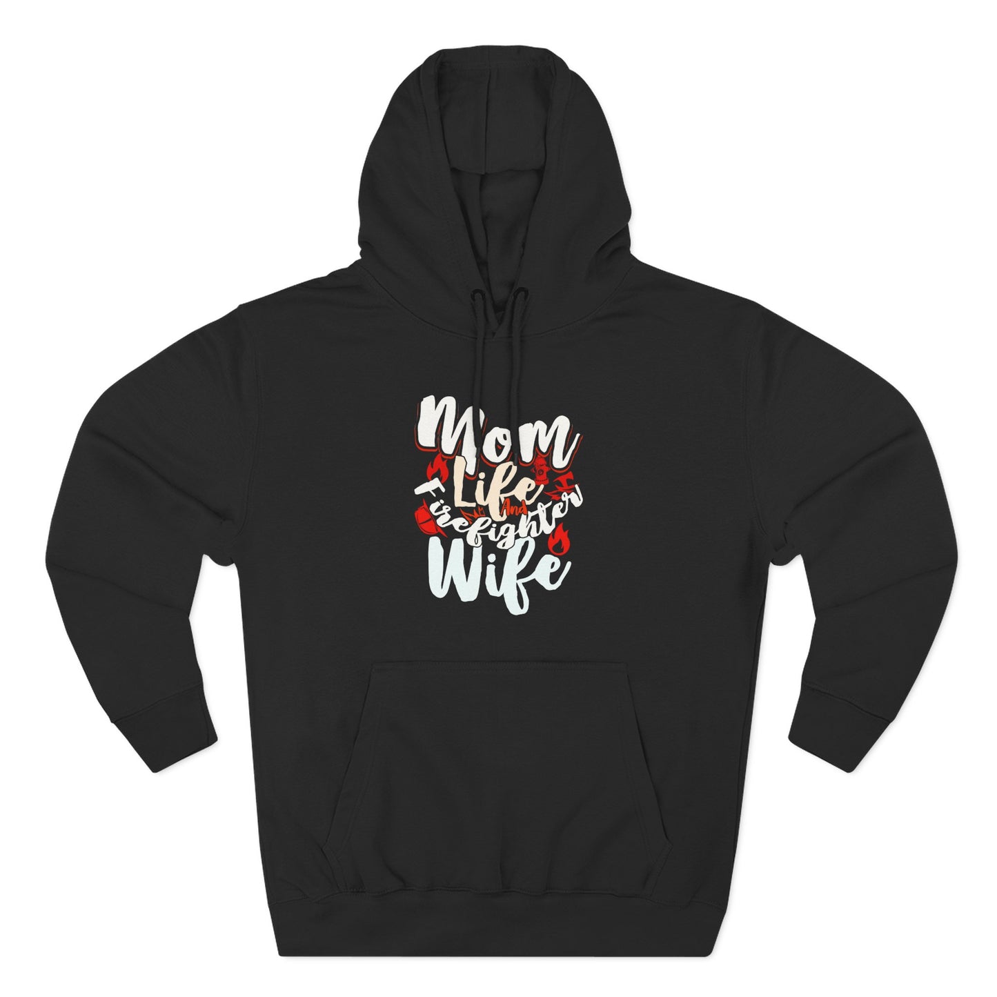 Cozy 'Mom Life' Fleece Hoodie for Wives - Perfect Gift for Mother’s Day