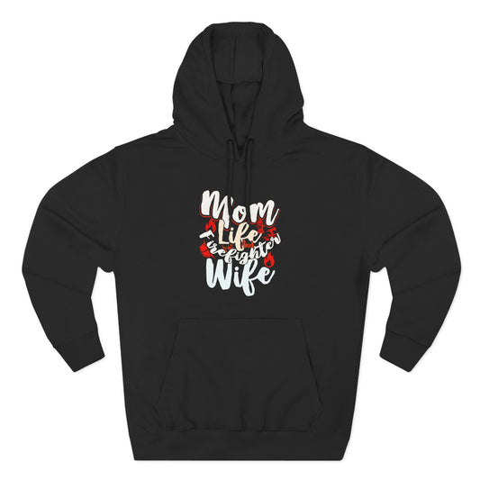 Cozy 'Mom Life' Fleece Hoodie for Wives - Perfect Gift for Mother’s Day
