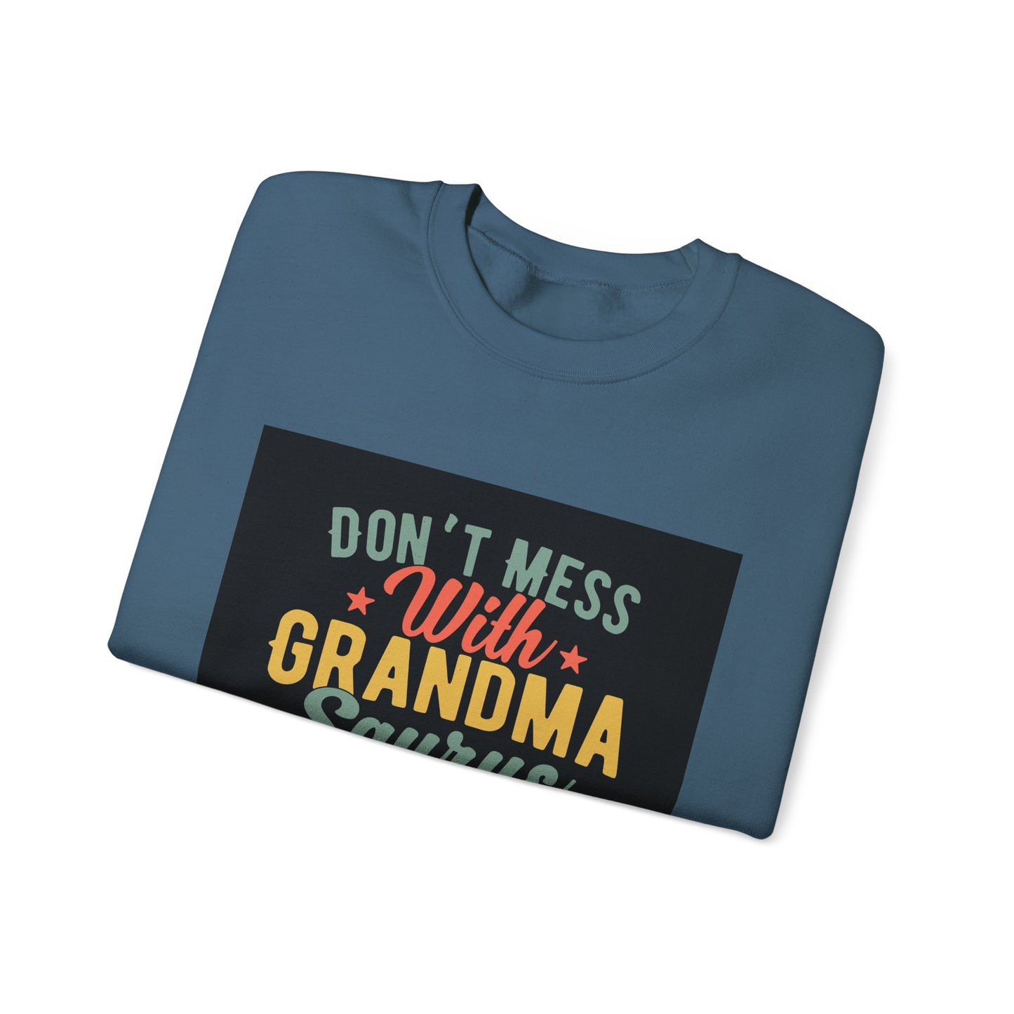 Funny Grandma Saurus Crewneck Sweatshirt