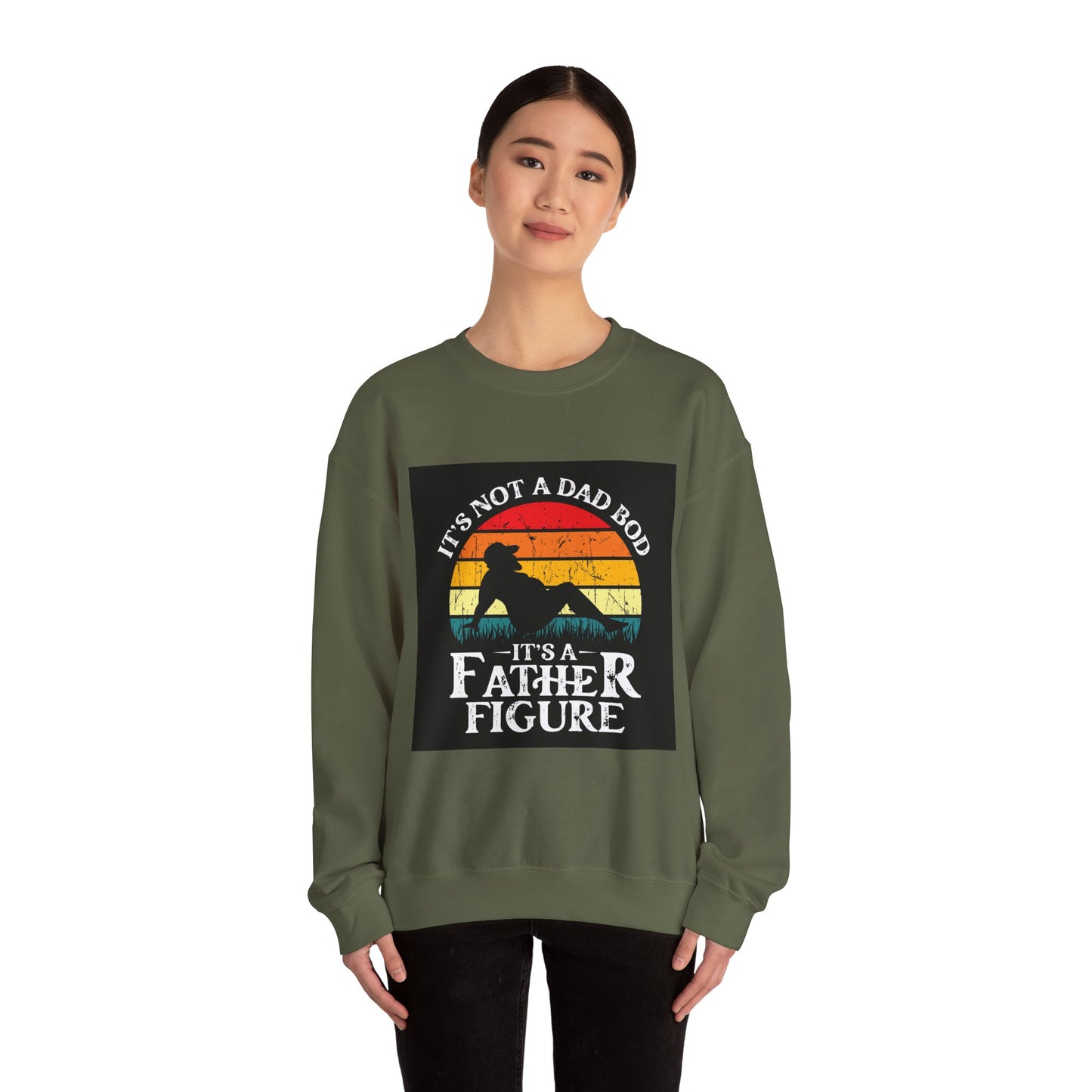 Father Figure Crewneck Sweatshirt - Perfect Gift for Dads