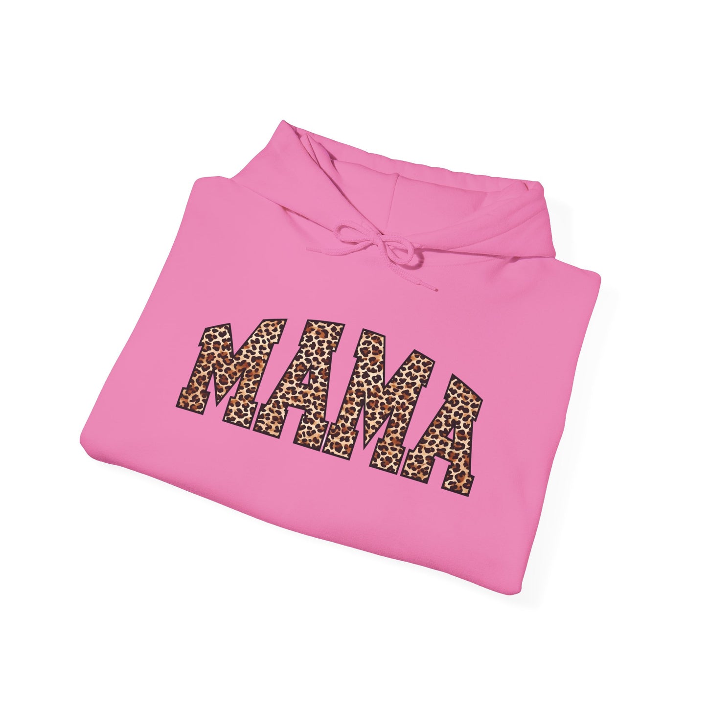 Mama Leopard Print Hoodie - Cozy Unisex Sweatshirt for Moms