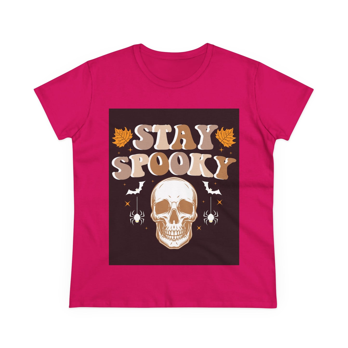 Stay Spooky Women's Tee - Halloween Shirt, Fall Fashion, Graphic Tee for Women, Casual Halloween, Spooky Season Outfit