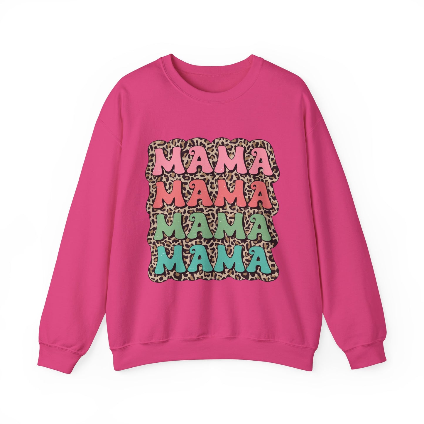 Mama Graphic Crewneck Sweatshirt - Stylish and Cozy for Moms