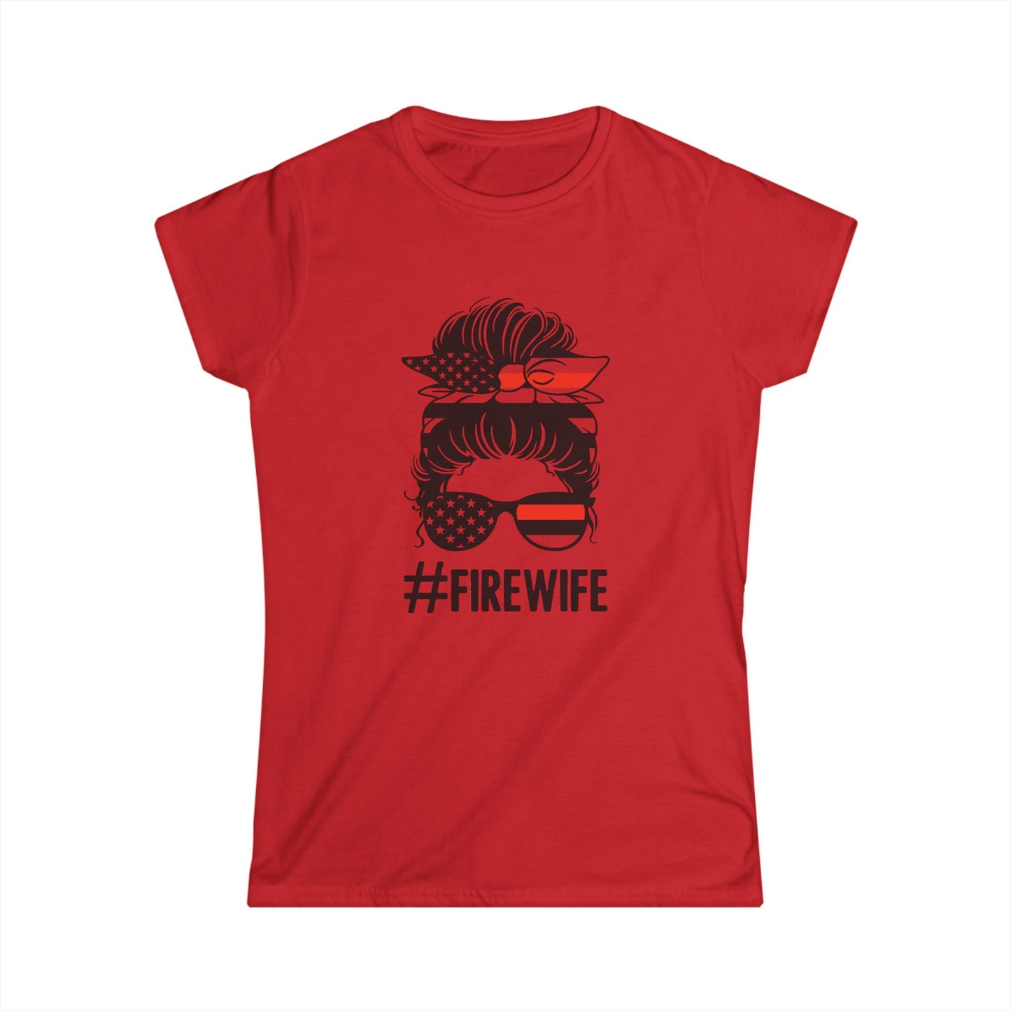 Women's Tee Firefighter Wife T-Shirt