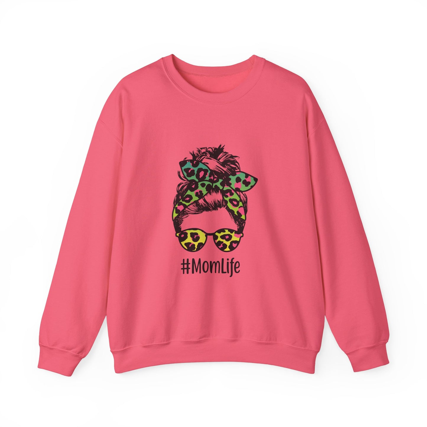 #MomLife Unisex Heavy Blend™ Crewneck Sweatshirt - Perfect Gift for Moms