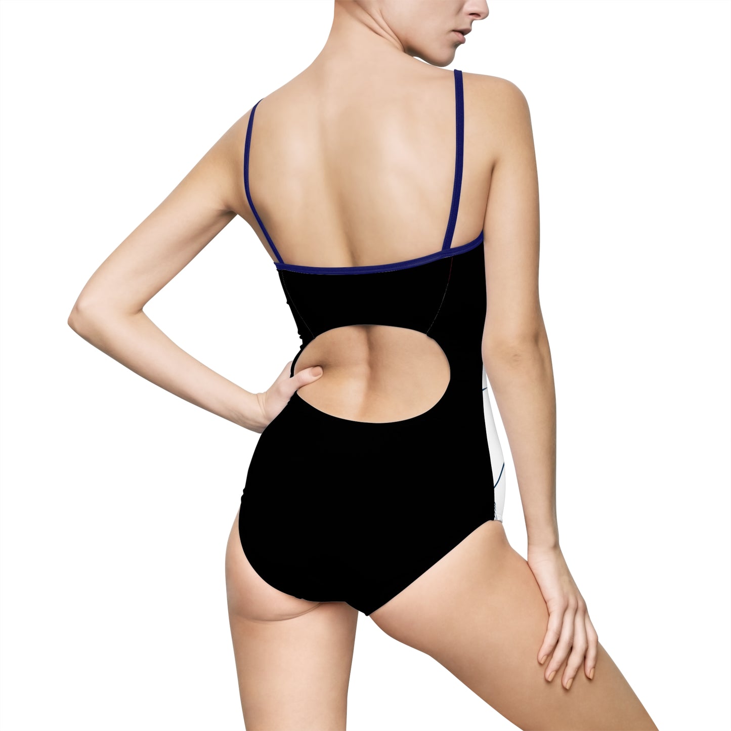 Trendy Cat-Inspired One-Piece Swimsuit for Women