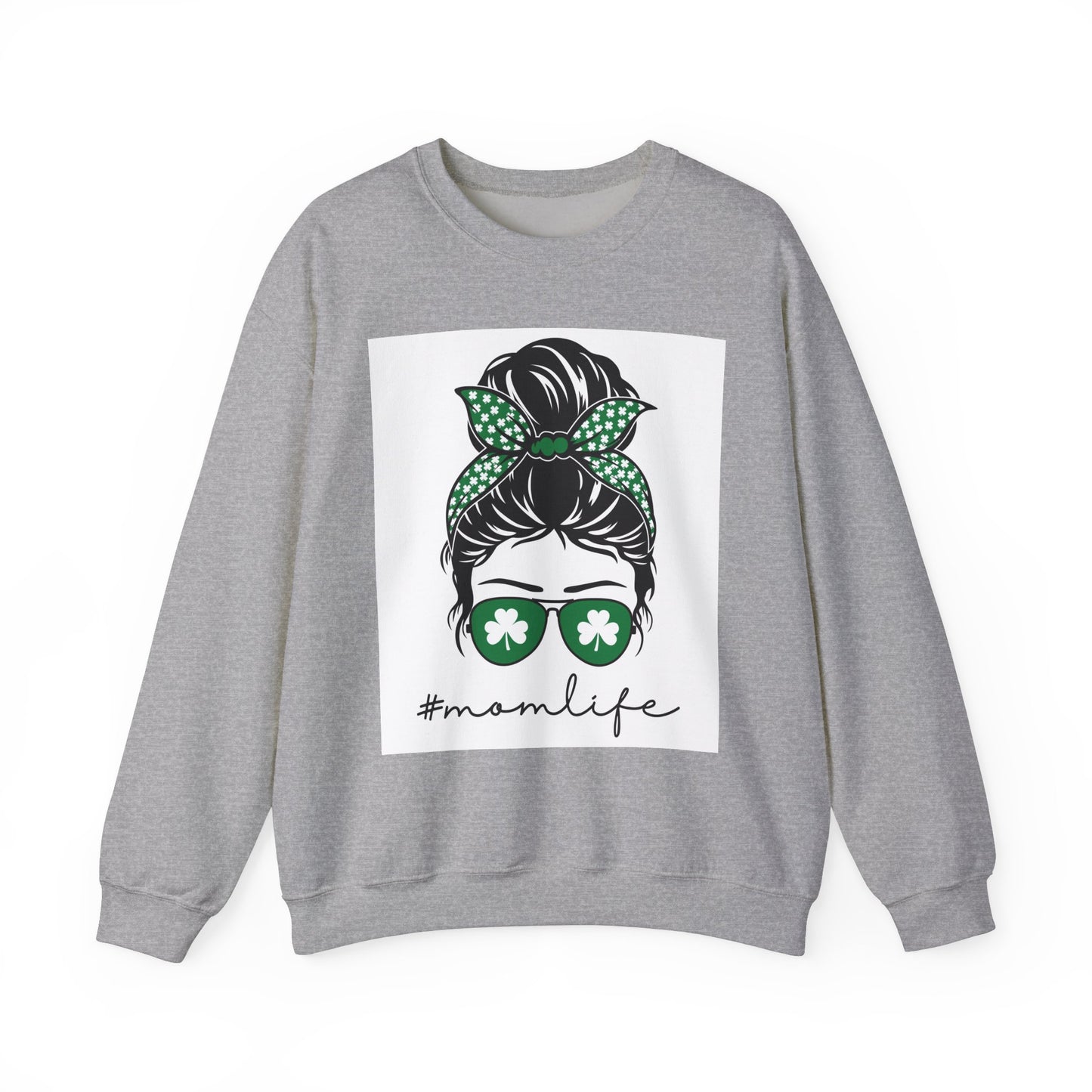 St. Patrick's Day #MomLife Sweatshirt