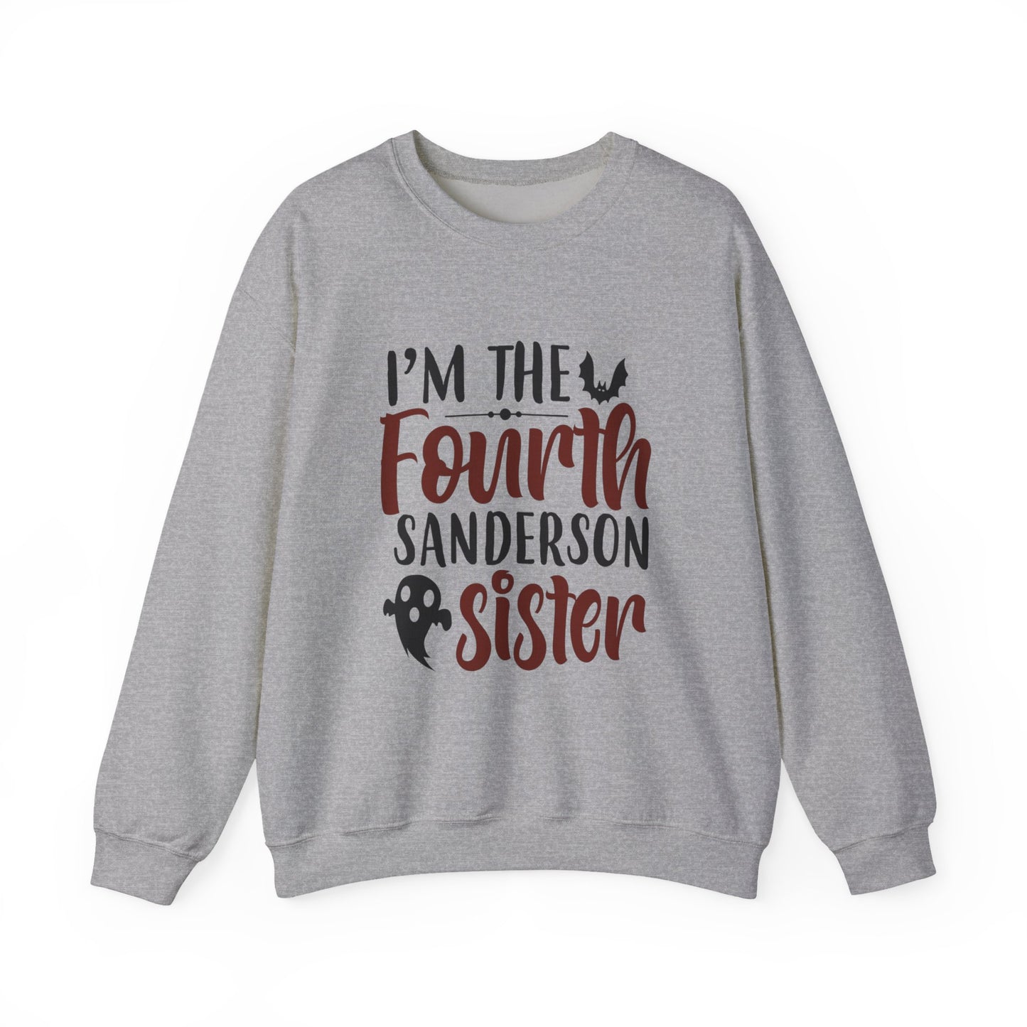 Spooky Sister Sweatshirt, Cozy Halloween Crewneck, Sanderson Sisters Gift, Unisex Fall Fashion, Cute Family Sweatshirt