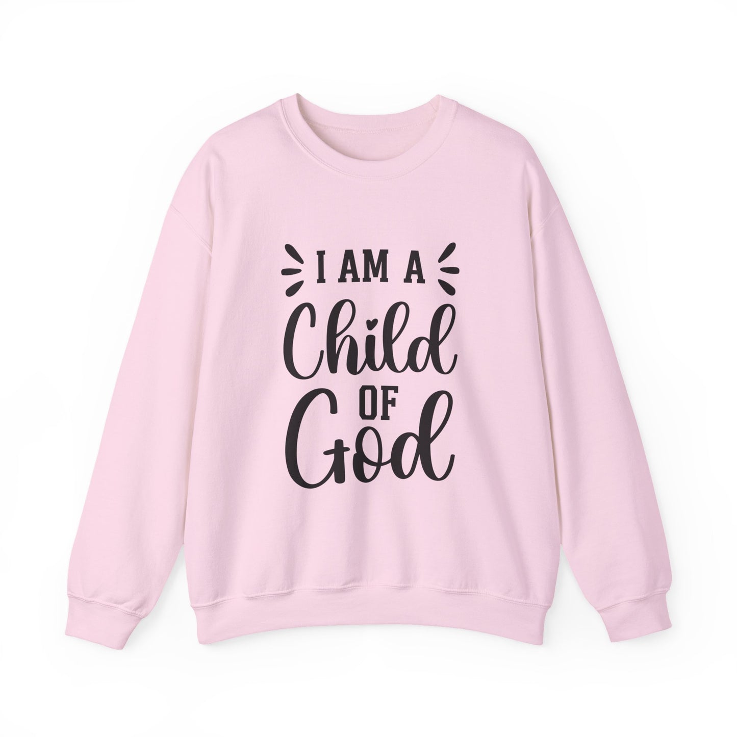 Inspirational Crewneck Sweatshirt - Perfect as a Gift for Faith, Christmas, Church Events, Comfortable Daily Wear, Relaxed Style