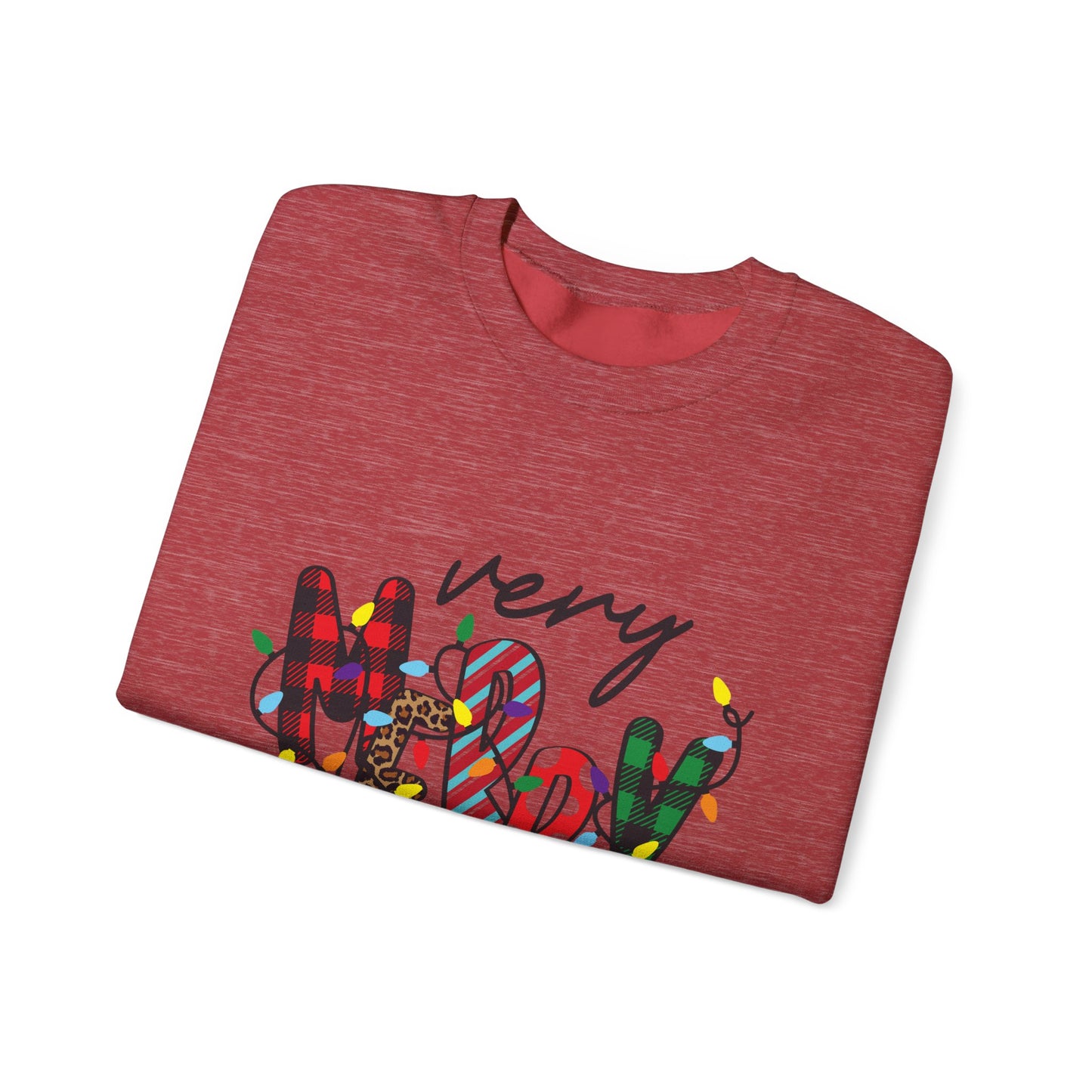 Very Merry Mama Sweatshirt | Christmas Mom Holiday Crewneck