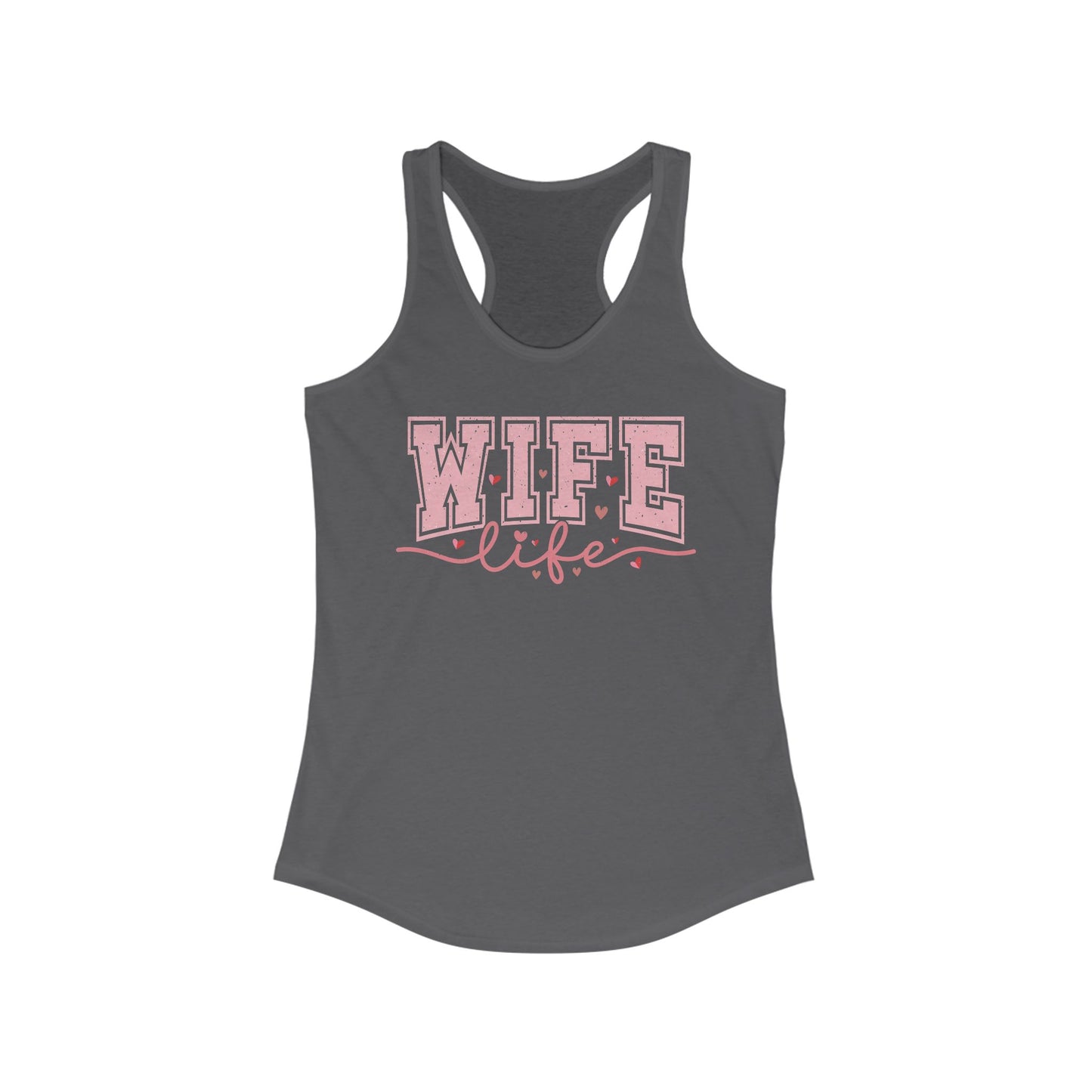 Wife Life Racerback Tank | Comfortable Women’s Workout Top | Perfect for Gifts