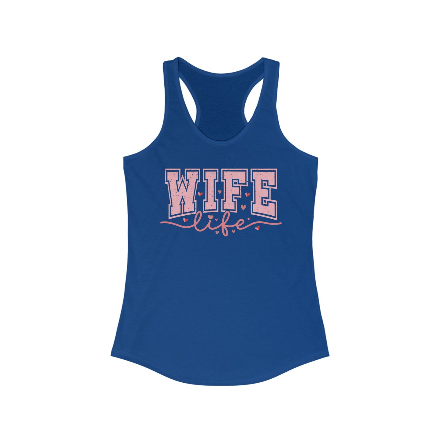 Wife Life Racerback Tank | Comfortable Women’s Workout Top | Perfect for Gifts