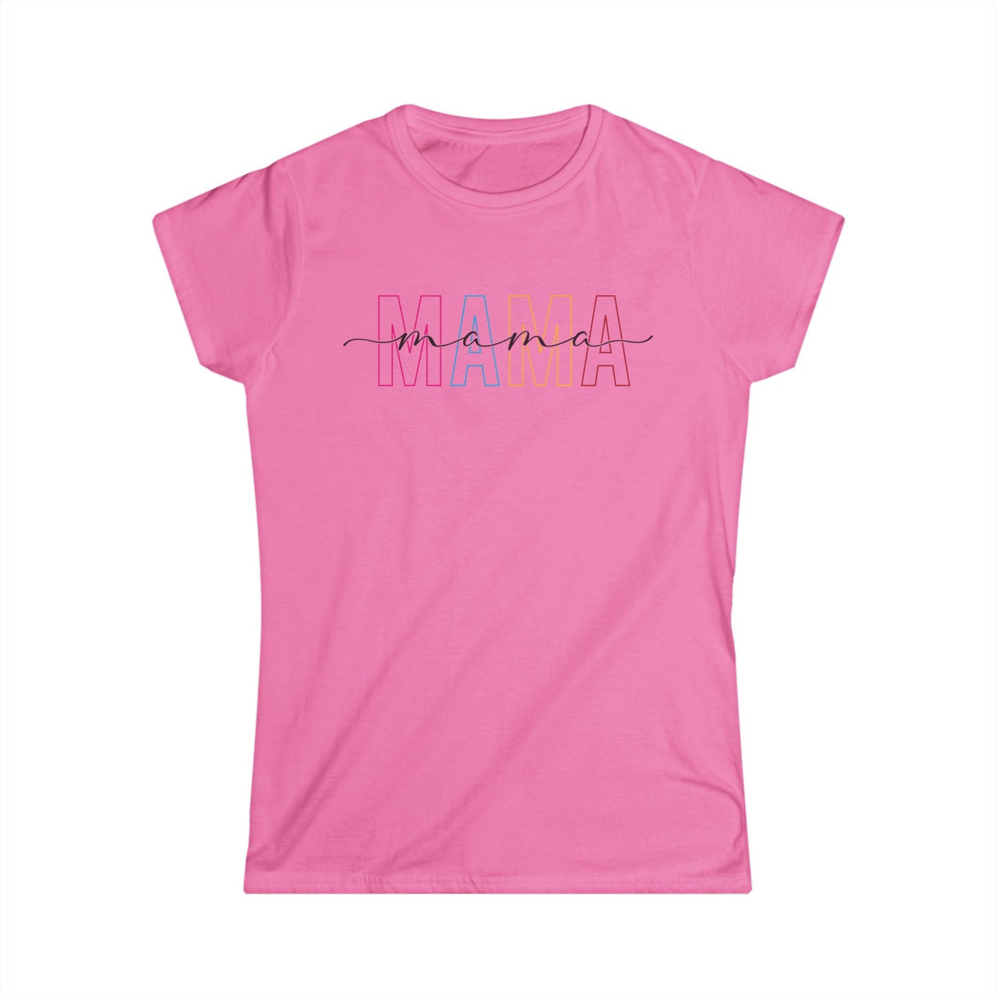 Mama Softstyle Tee - Stylish Women's T-Shirt for Moms