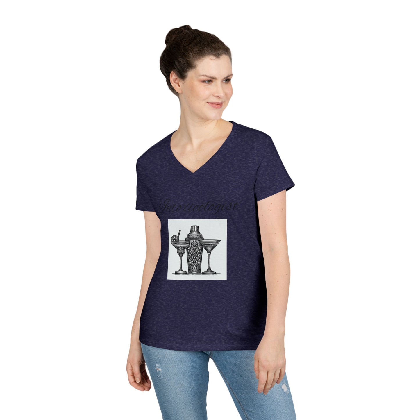 Ladies' V-Neck T-Shirt