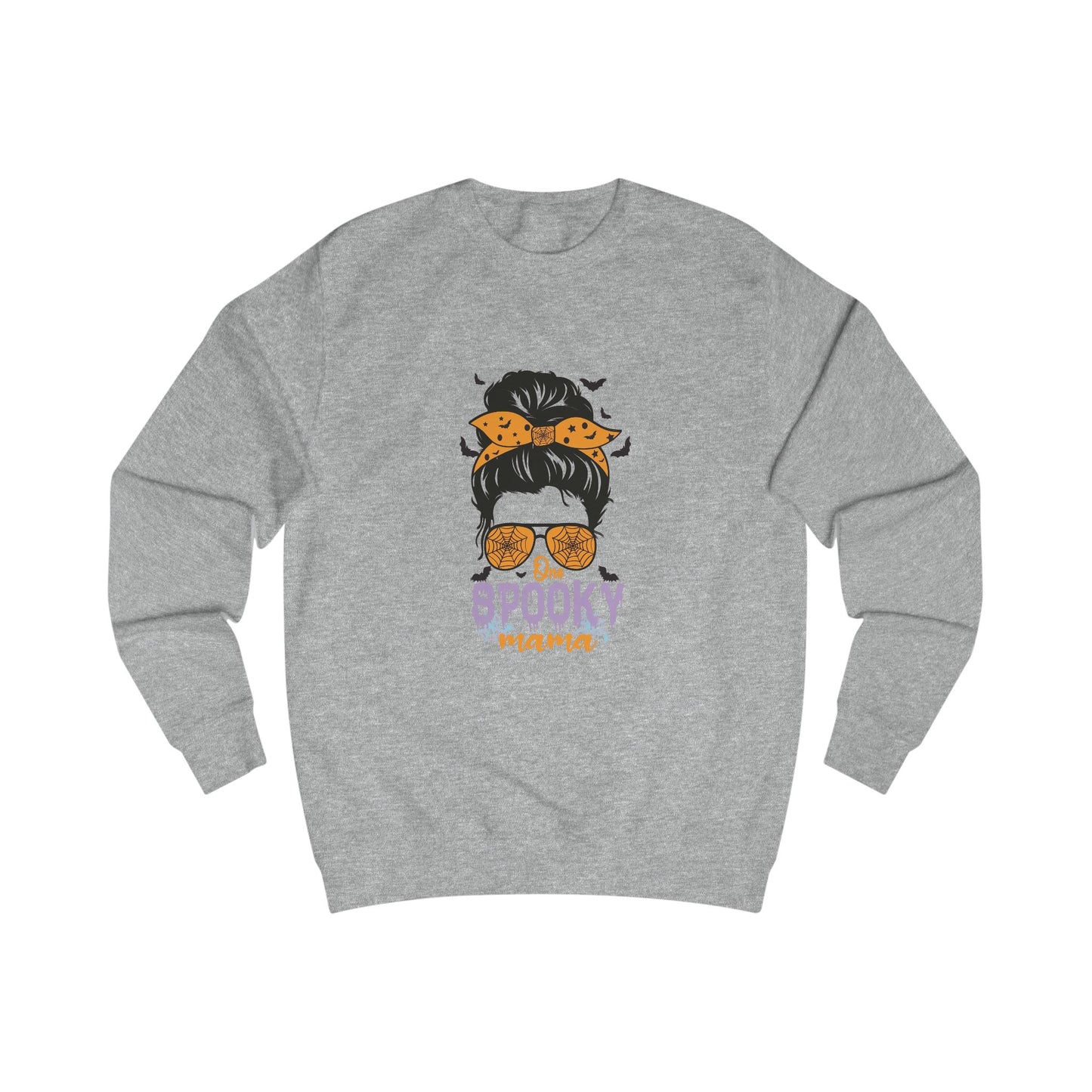 Spooky Mama Unisex Sweatshirt - Cozy Halloween Apparel, Gift for Moms, Autumn Style, Holiday Fashion, Casual Comfort