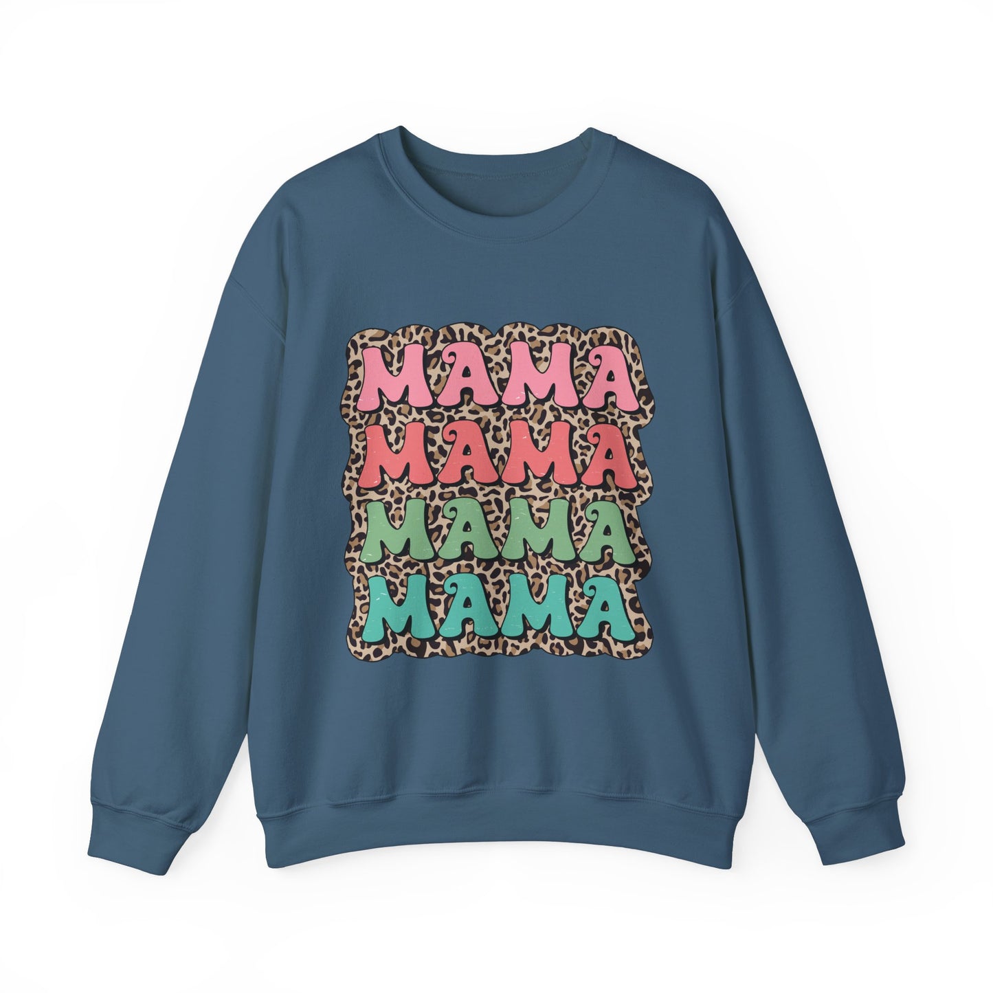 Mama Graphic Crewneck Sweatshirt - Stylish and Cozy for Moms