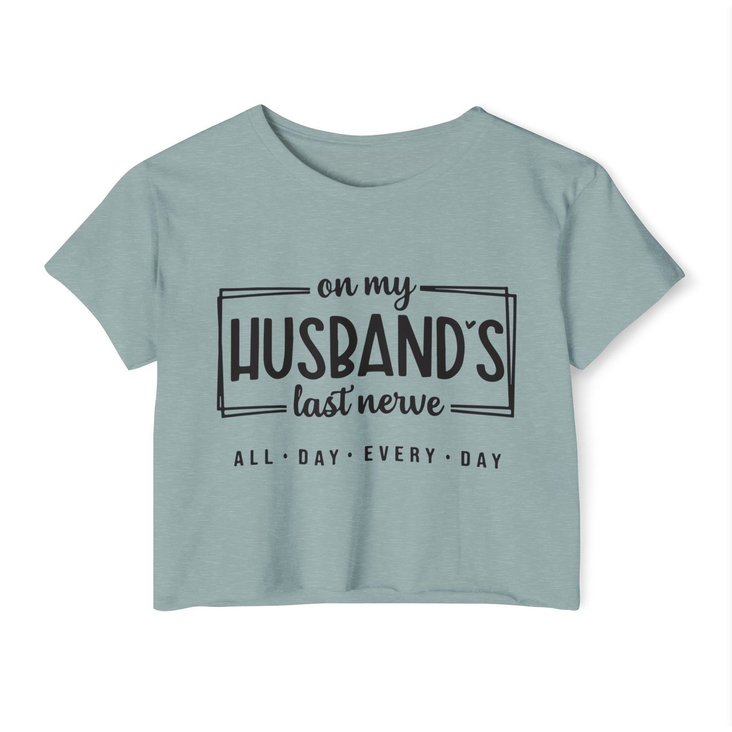 Funny Women's Crop Top, Festival Wear, Gift for Her, Women's Humor Tee, Casual Summer Shirt, Birthday Gift, Mother's Day
