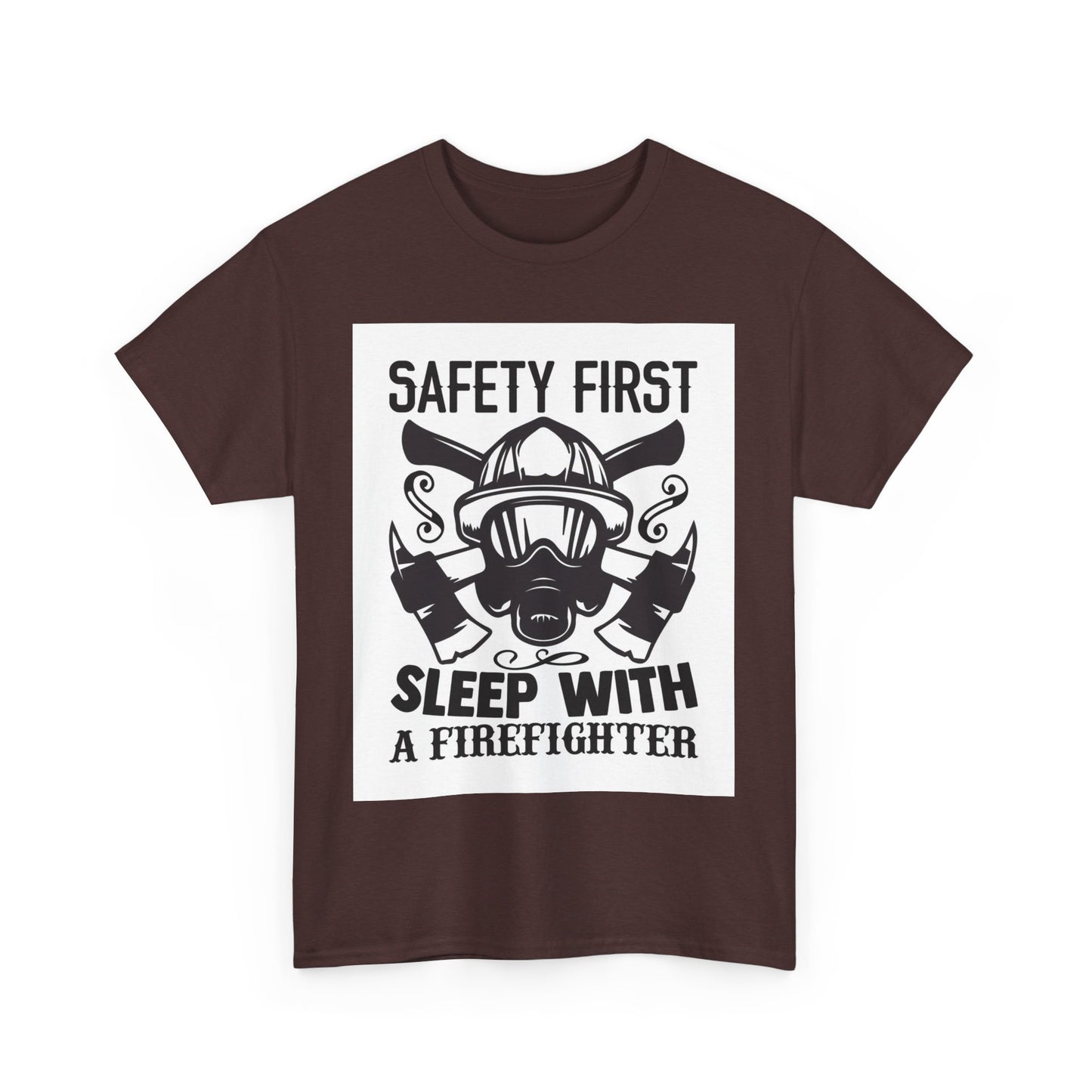 Safety First Firefighter Unisex Heavy Cotton Tee