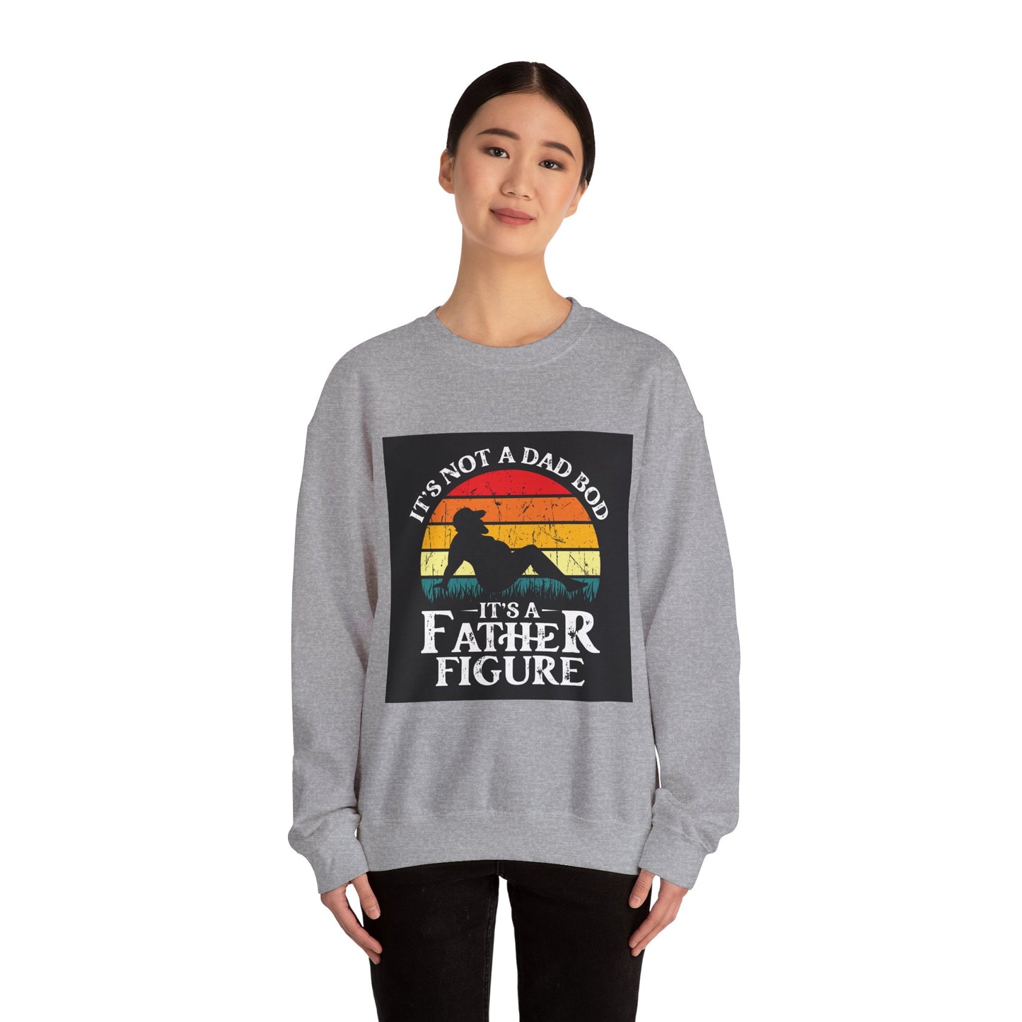 Father Figure Crewneck Sweatshirt - Perfect Gift for Dads