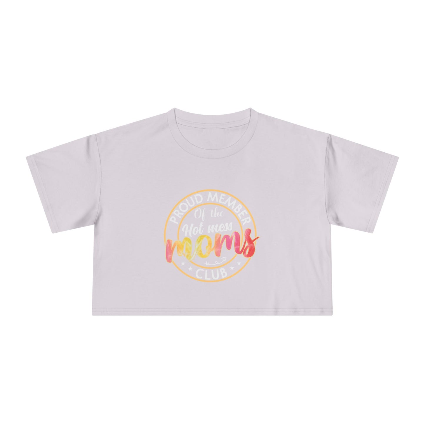 Stylish Mom Crop Tee | Trendy Women’s T-Shirt, Mother's Day Gift, Casual Wear, Summer Outfits, Relaxed Fit