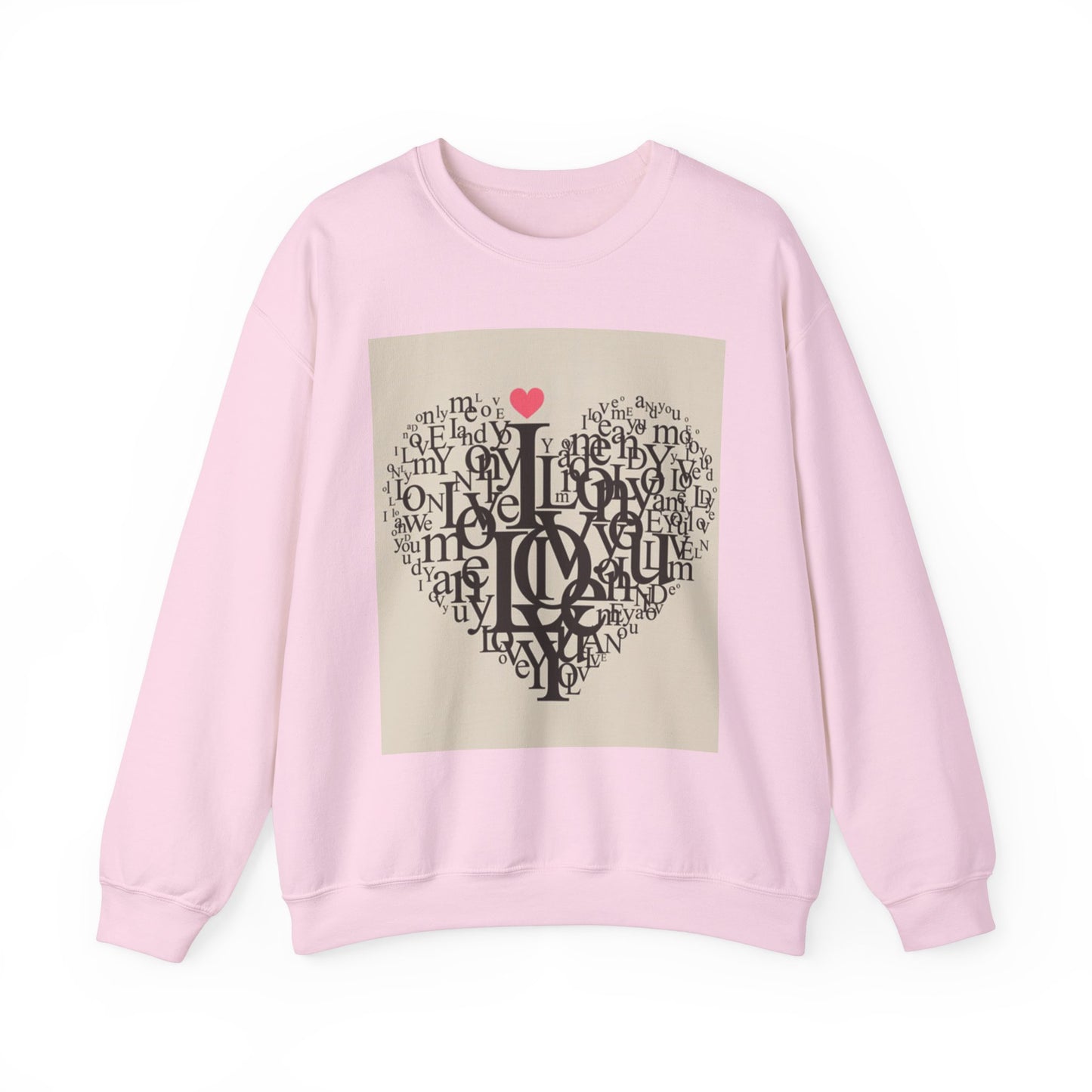 Heartfelt Love Sweatshirt - Unisex Heavy Blend™ Crewneck for Comfort and Connection