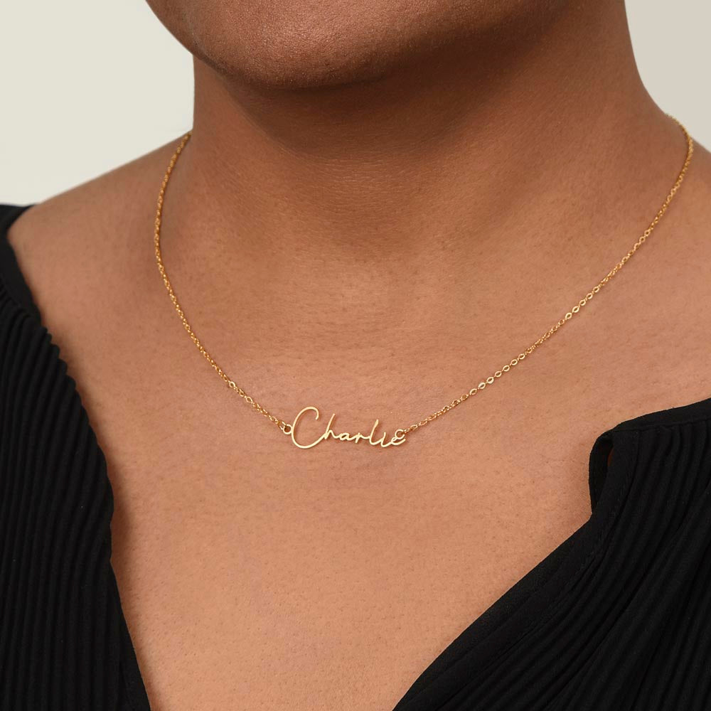 custom name necklace