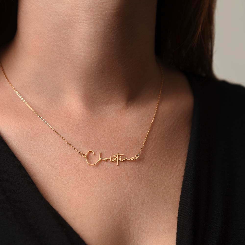 custom name necklace