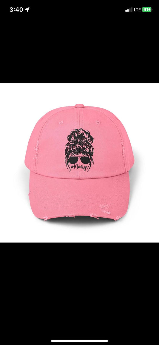 mom life baseball cap